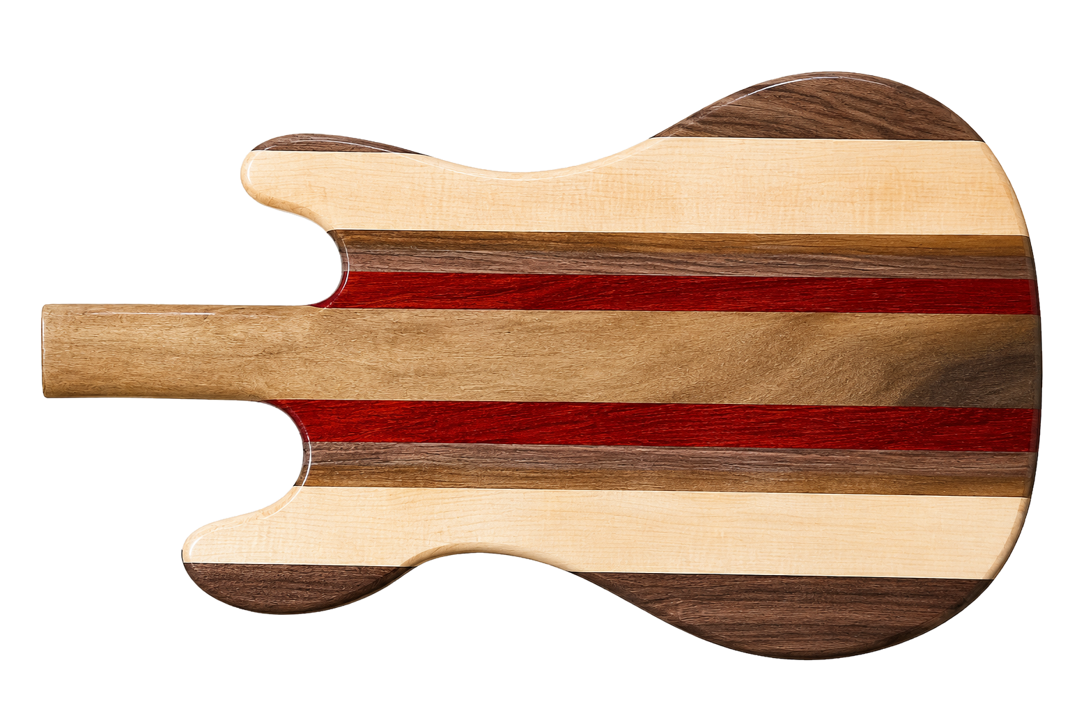 Guitar-Style Charcuterie Board